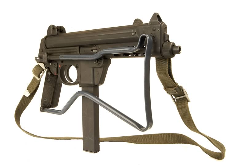 Deactivated Walther MPK Machinegun